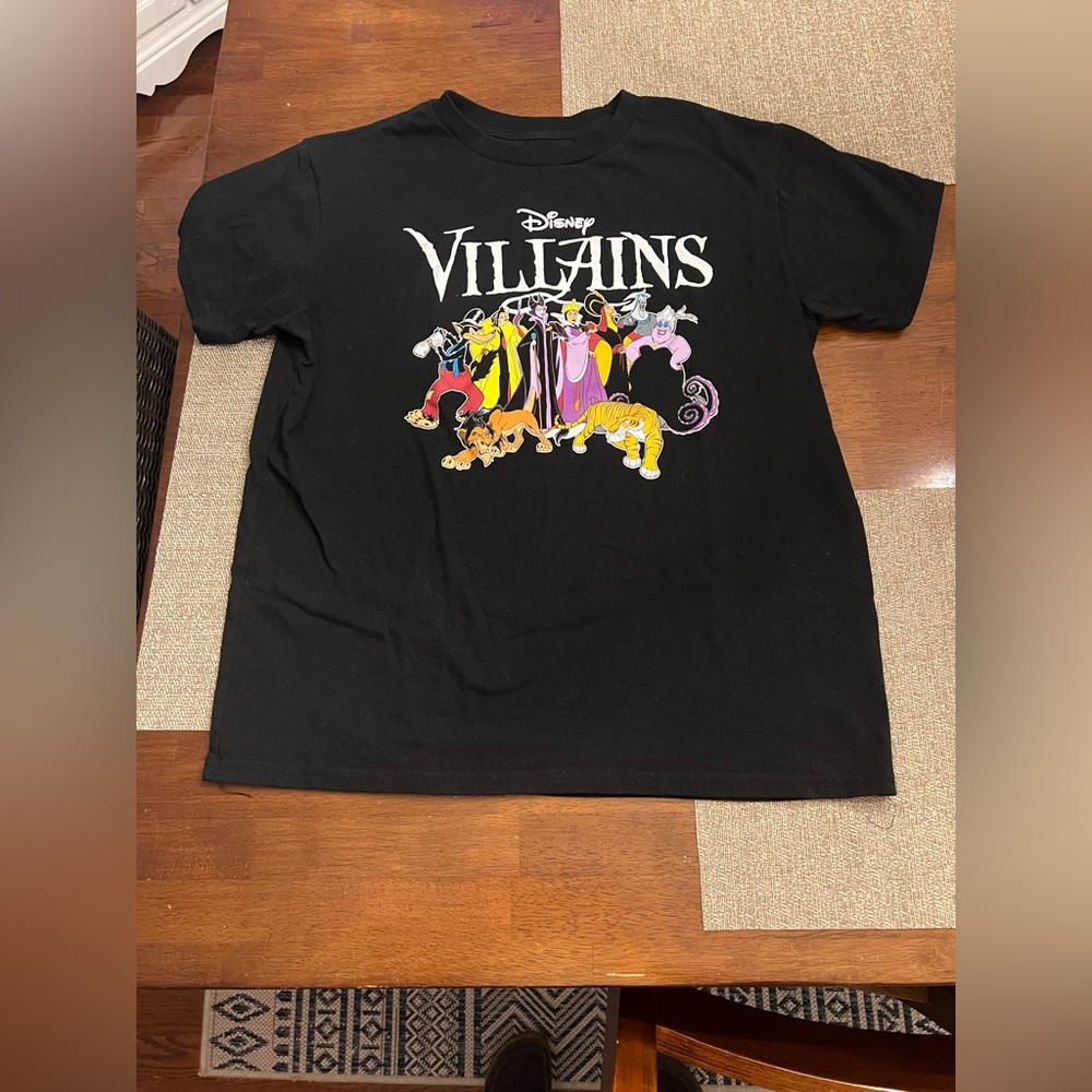 Disney Villains Black T-Shirt